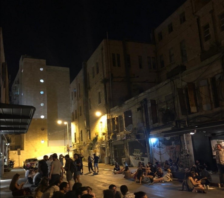 בילוי בירושלים בזמן קורונה (צילום: יסף אוחנה, 2020)